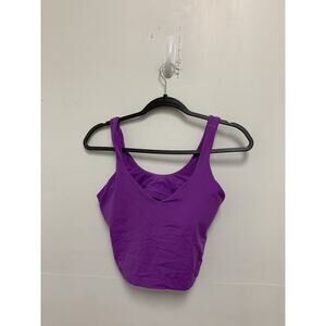 Lululemon Align Tank Nulu Cropped Length Size 8 A/B Cup Purple